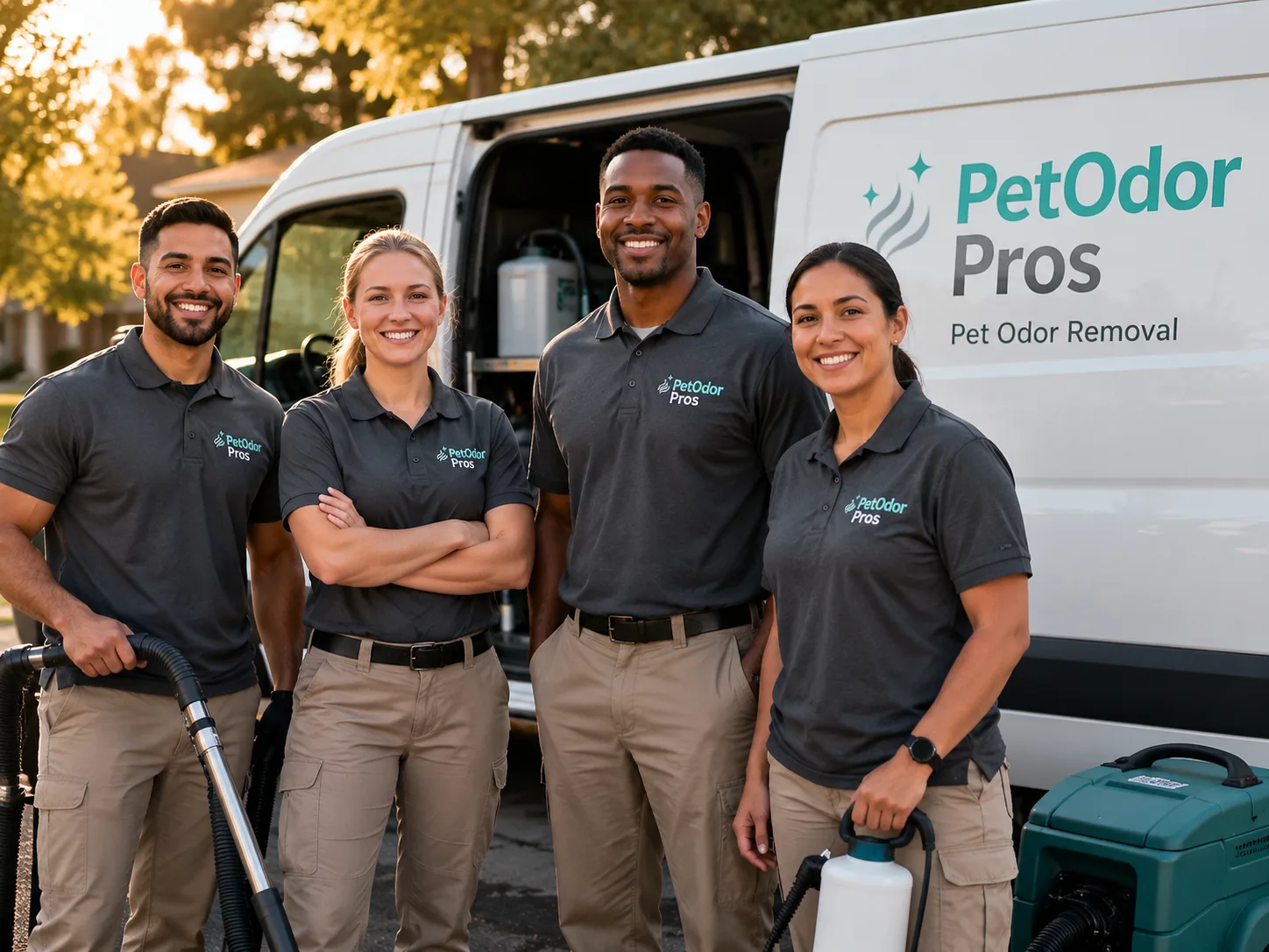 Pet Odor Removal team serving Newton, KS
